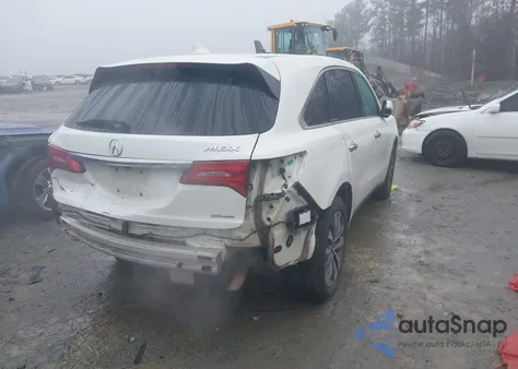 2015 Acura Mdx Technology Package из США, поврежденный, VIN 5FRYD4H46FB003628